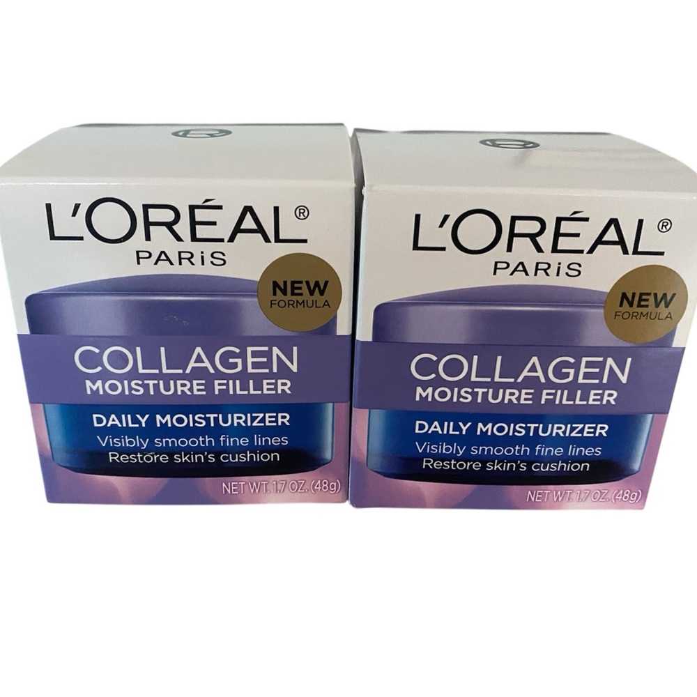 Two boxes - Brand New L’Oréal Collagen Moisture Filler Daily Moisturizer 1.7